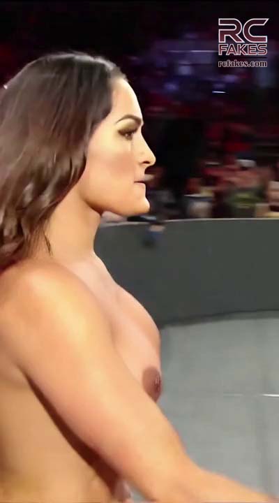 hot wwe nude porn - nikki bella nude entrance